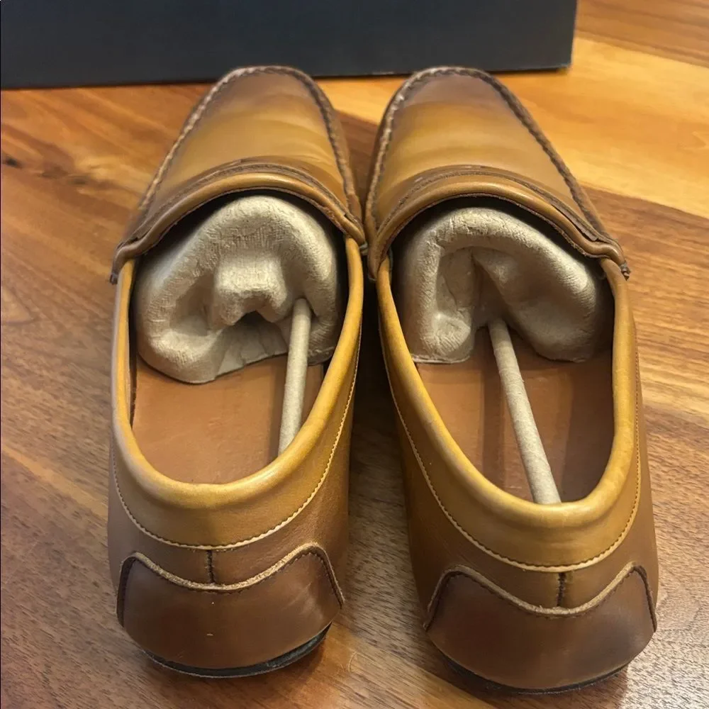 Allen Edmonds Super Sport Penney Leather Upper Loafer SlipOn Shoe Walnut Size 10